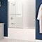 Anzzi Left Drain Tub With 34 x 58 in. Tub Door in Brushed Nickel, 5 ft. SD05301BN-3260L - alternate 1